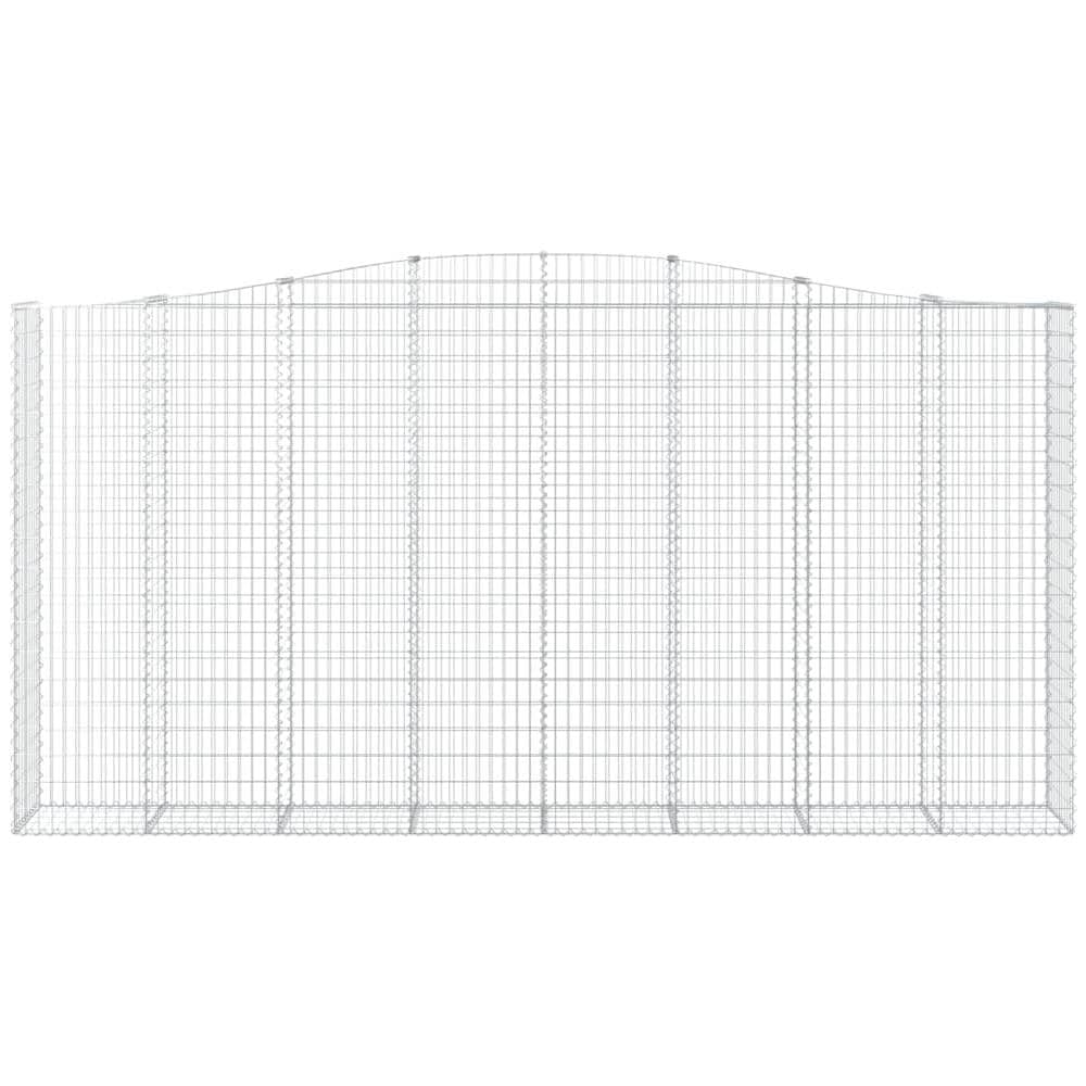 Cesto Gabbione Ad Arco 400x50x200/220 Cm Ferro Zincato - Foto 3