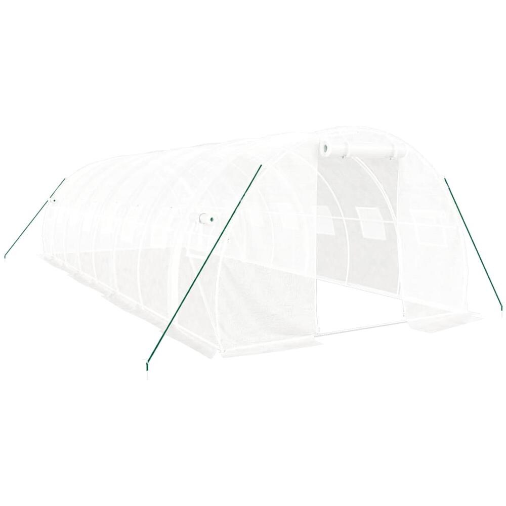 Serra Con Telaio In Acciaio Bianco 24 M 8x3x2 M - Foto 2