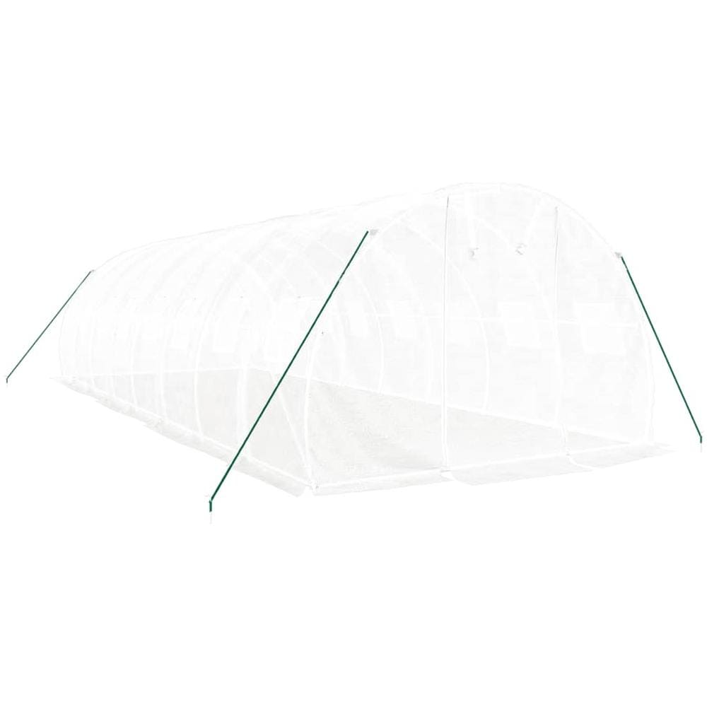 Serra Con Telaio In Acciaio Bianco 24 M 8x3x2 M - Foto 3