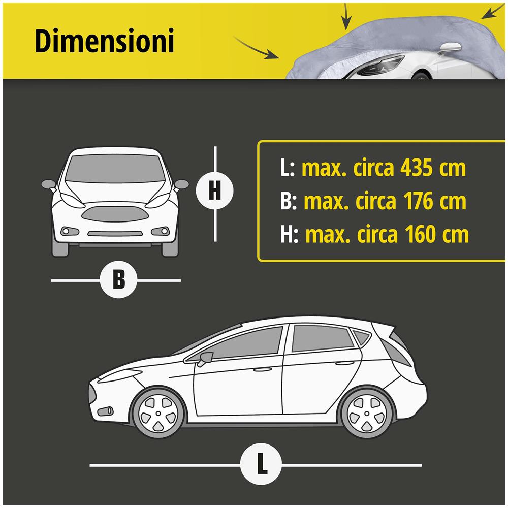 Telone Protettivo All Weather Premium Size 4 Grigio - Foto 7