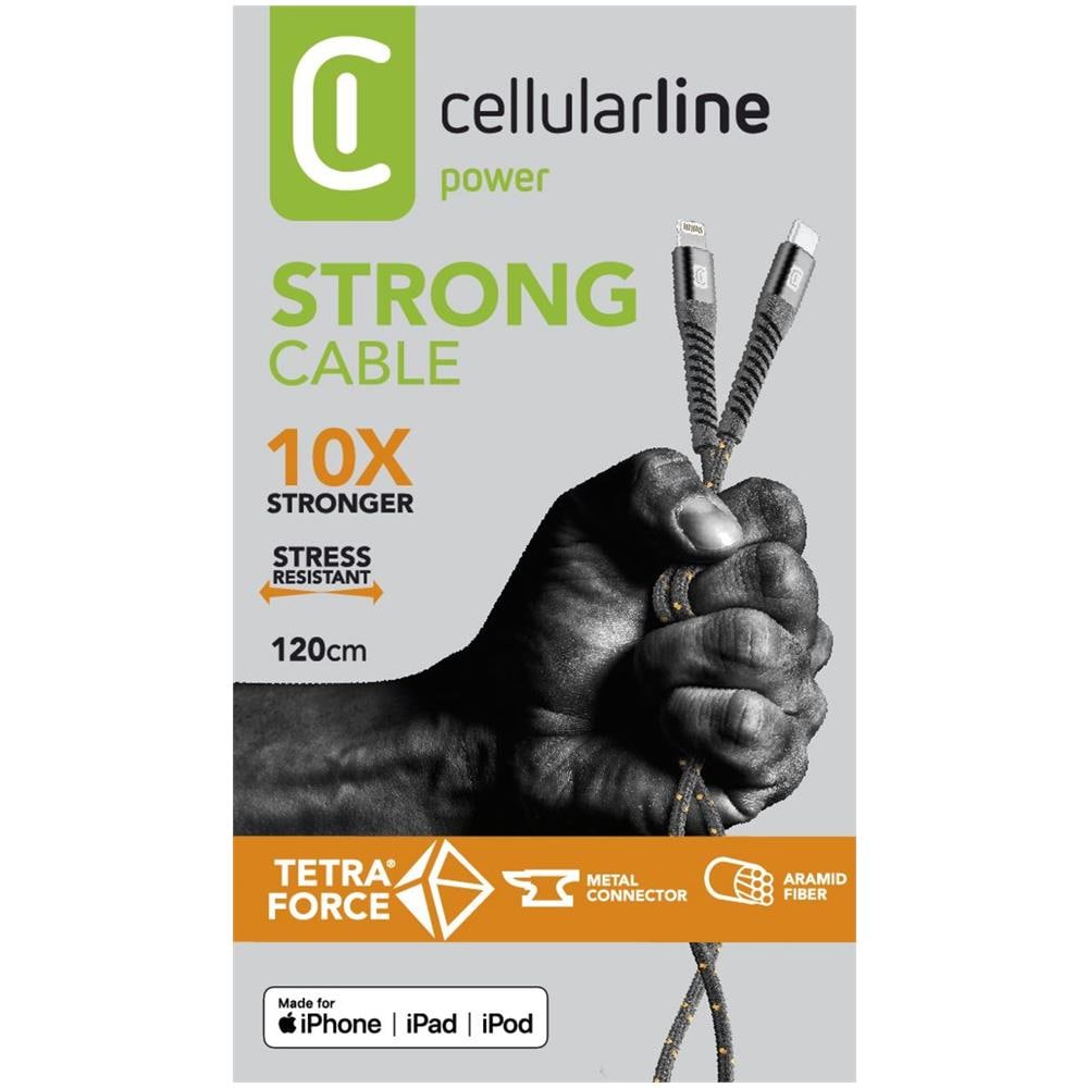 Tetra Force Cable 120cm - USB-C to Lightning - Foto 10