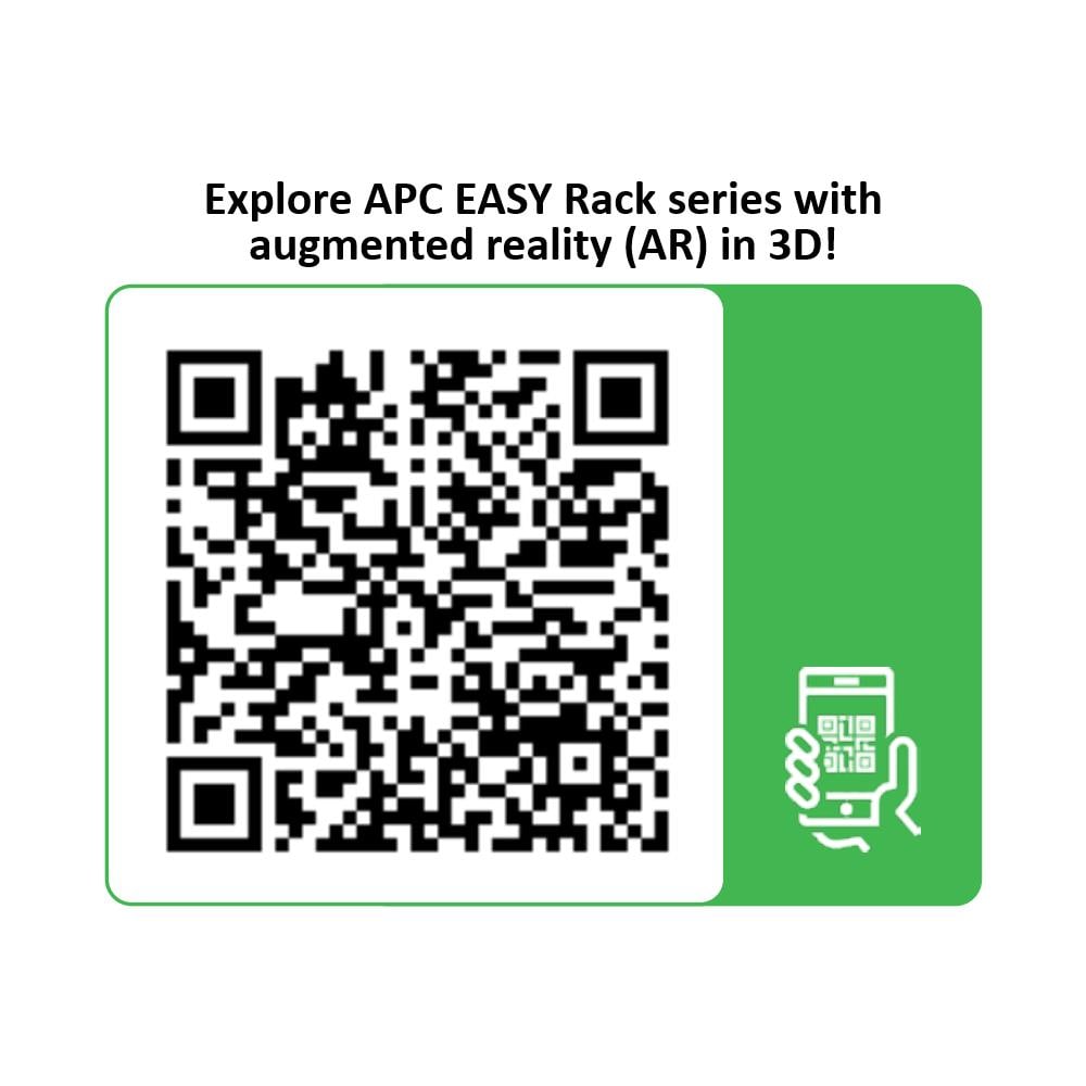 Easy Rack 800 mm / 48U / 1000 mm Colore Nero - Foto 4