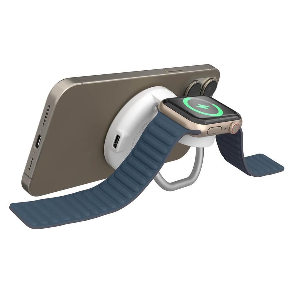 Targus HJ3310WHGL Caricabatterie per dispositivi mobili Cuffie, Smartphone, Orologio intelligente Bianco USB Carica wireless Ricarica rapida Interno - Foto 1