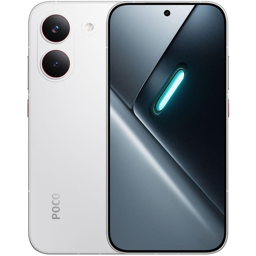 Poco X8 Pro 5G 512GB 8GB Ram Display 6.59" AMOLED 120Hz Main Camera 50+8MP Selfie 20MP Dual nanoSim HyperOS 3 Dimensity 8500 Ultra 6500mAh White - Foto 1