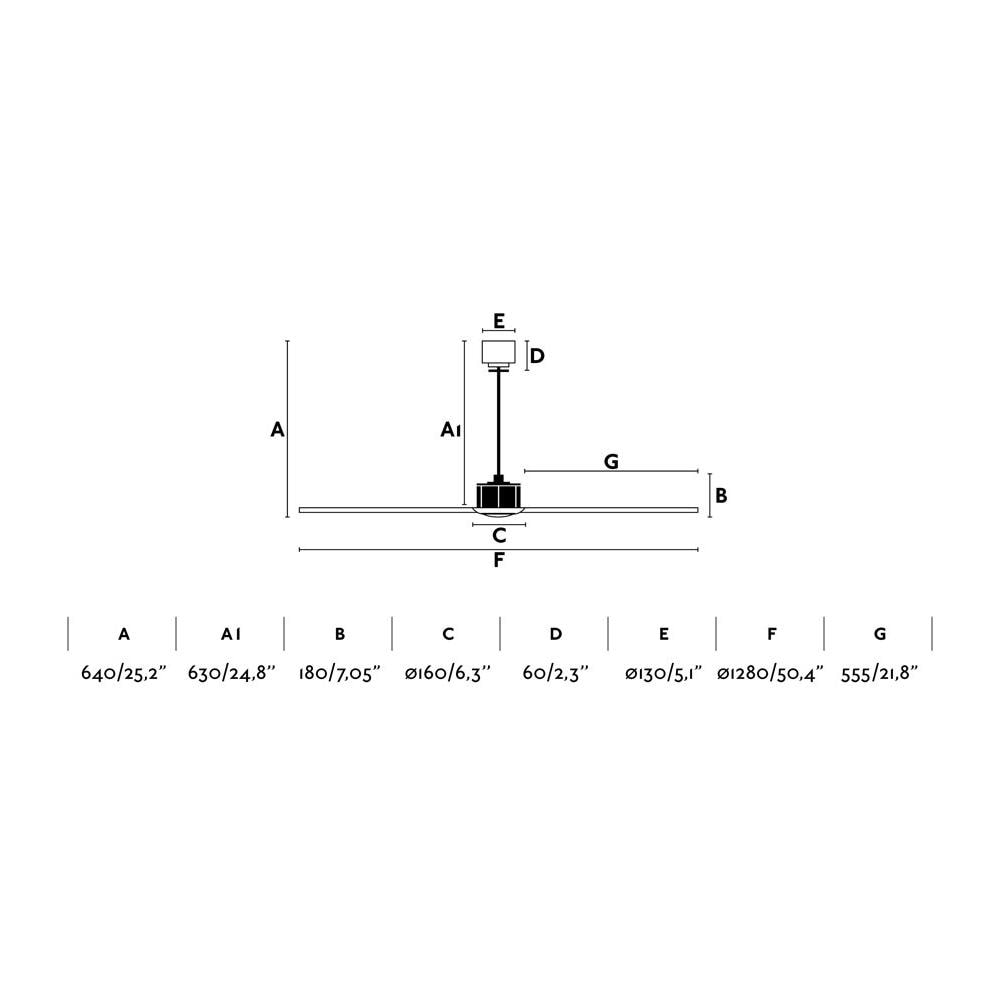 Faro Faro 32100 Ventilatore Da Soffitto Nero Opaco - Foto 2