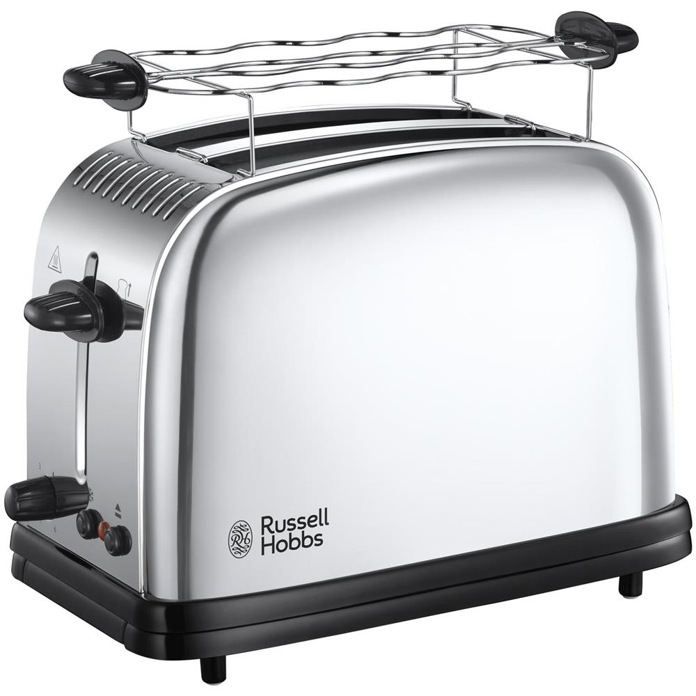 23.310-56 Tostapane 2 Fessure Senza Pinze In Acciaio Inox, 1200 W, Grigio / Nero - Foto 9
