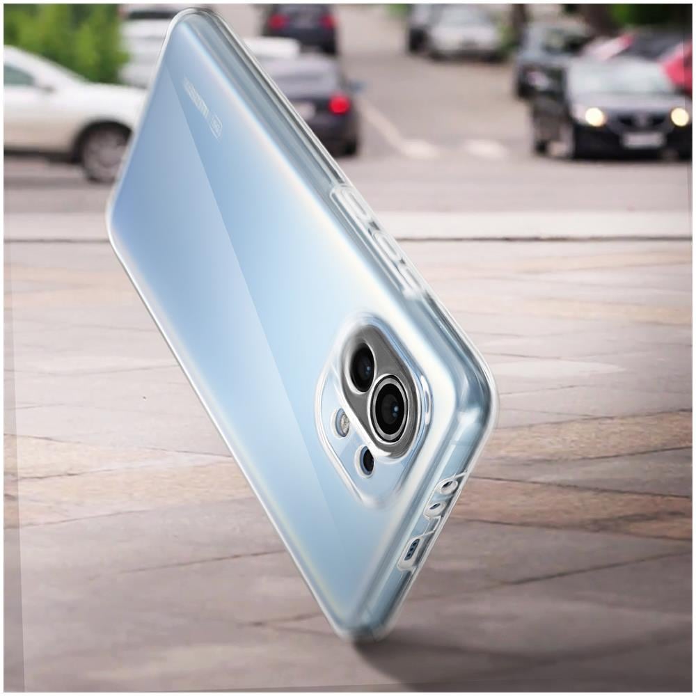 Cover Xiaomi Mi 11 Silicone Fronte Retro Ricopre Lo Schermo Trasparente - Foto 5