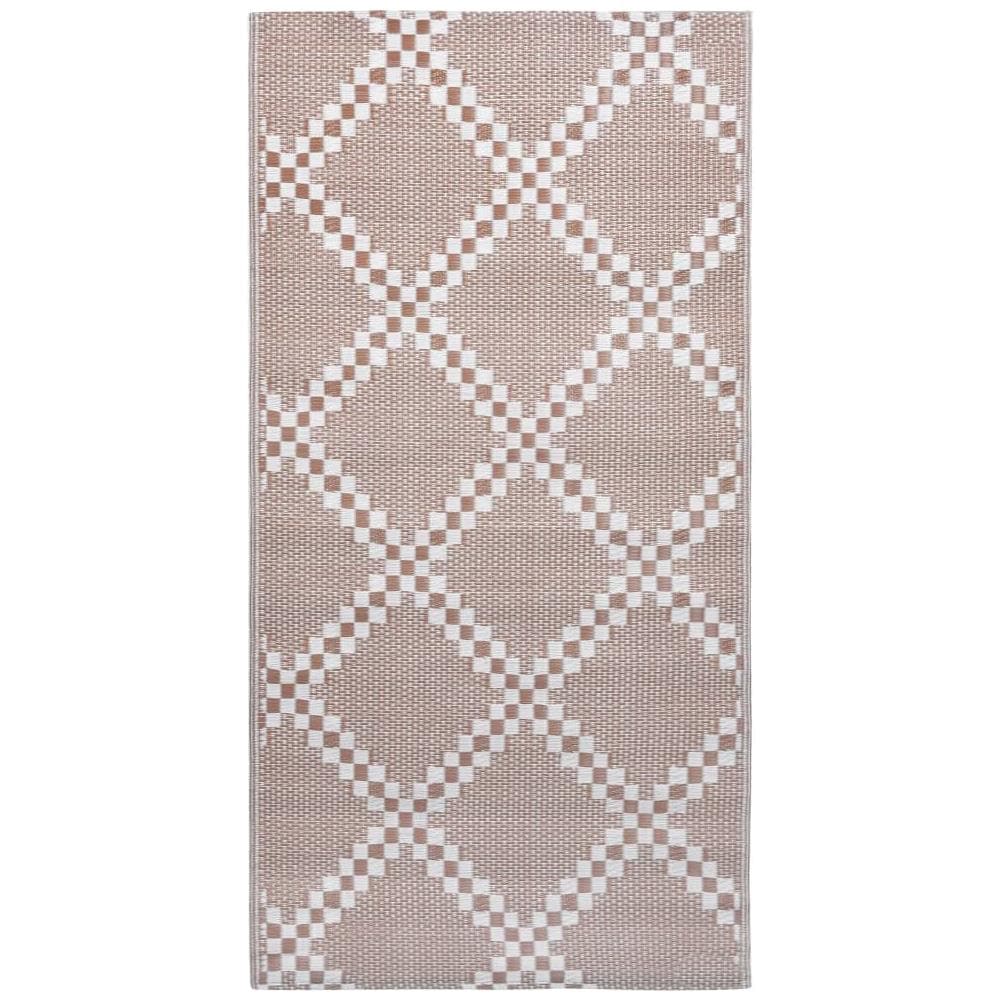 Tappeto Da Esterni Marrone 190x290 Cm In Pp - Foto 2