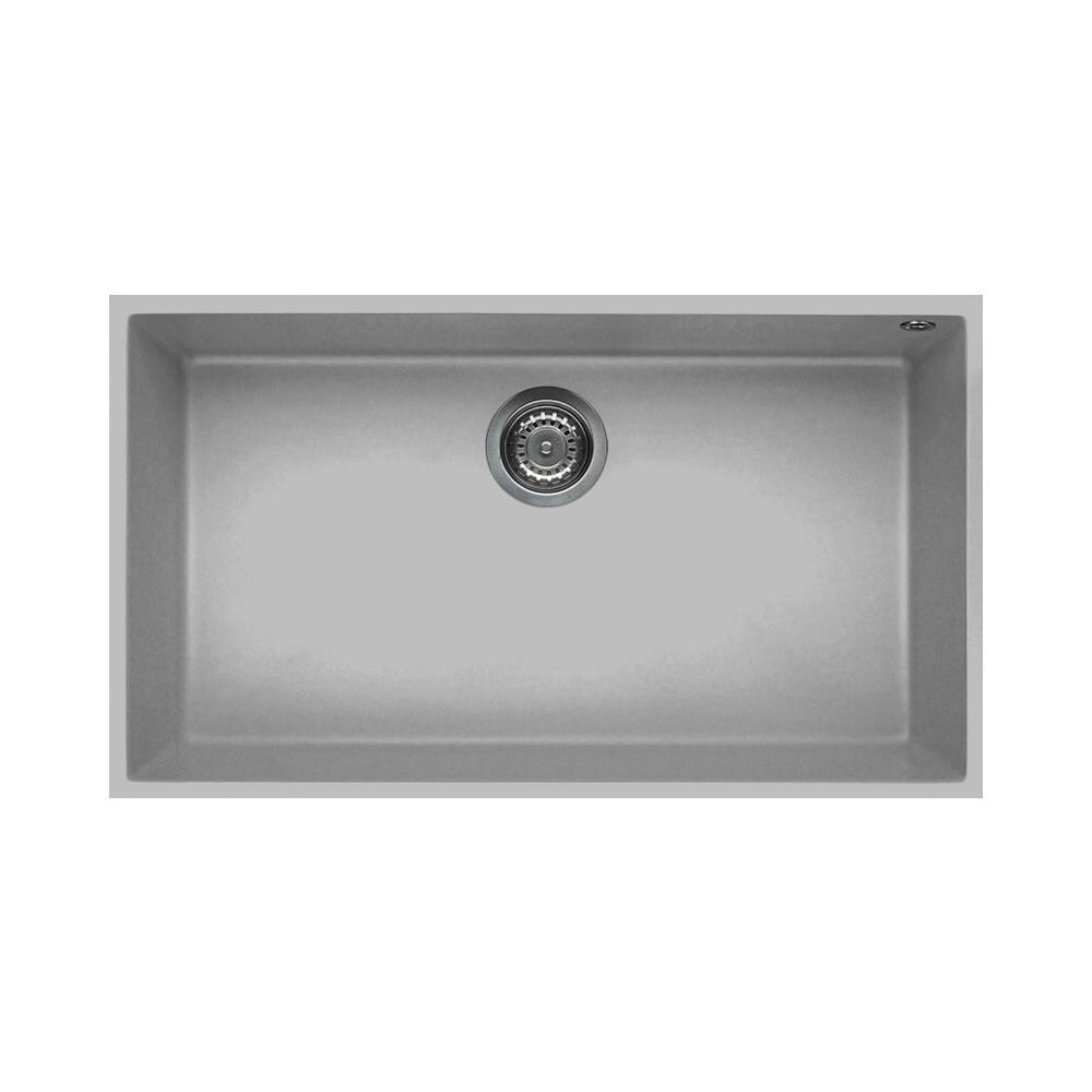 LAV. QUADRA 130 76x44 1V ALUMINIUM 79 SOTTO TOP AL - Foto 1