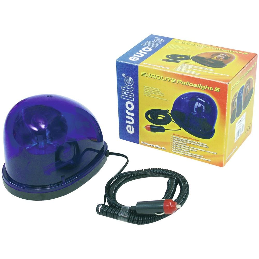 Polizia Lampeggiante Beacon Sta-1221 Blu 12v / 21w - Foto 2