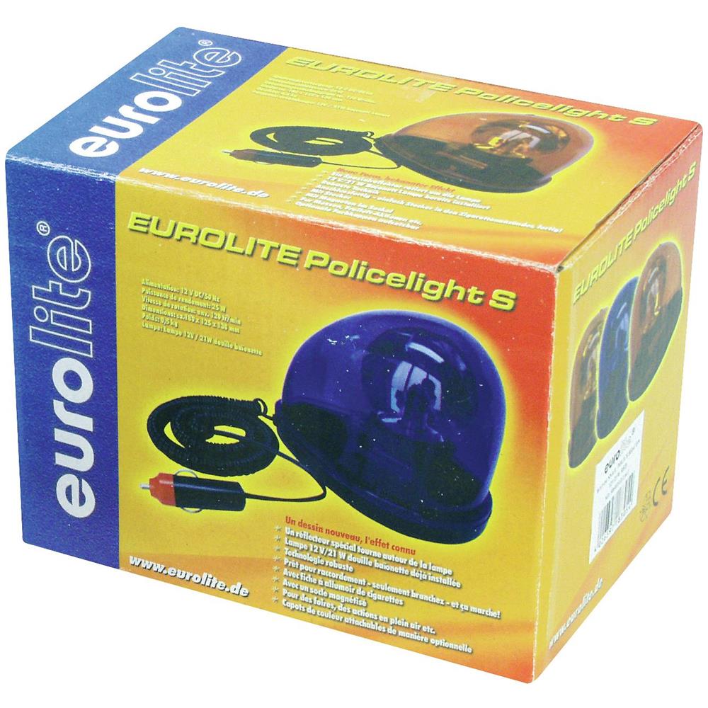 Polizia Lampeggiante Beacon Sta-1221 Blu 12v / 21w - Foto 3