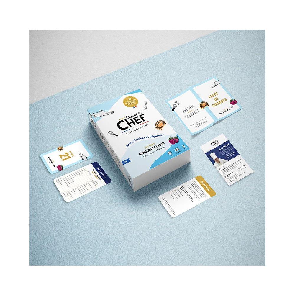 Devenez Chef - Gioco Menu Dei Dolci Del Mare - In Francese - Foto 2