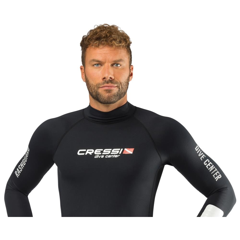 Rash Guard Dive Center Maniche Lunghe Uomo Nero Xl - Foto 2