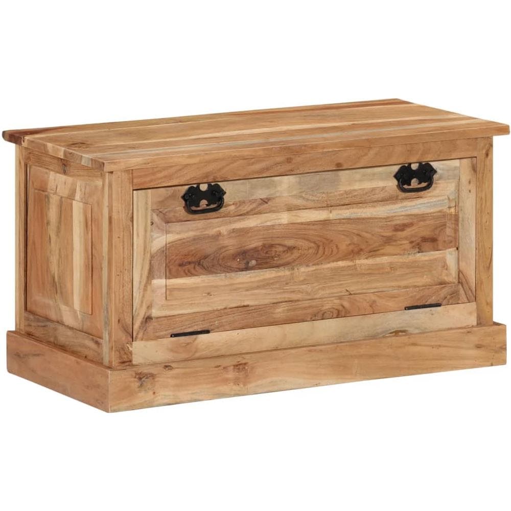 Panca con Scarpiera 85x40x45 cm in Legno Massello di Acacia - Foto 1