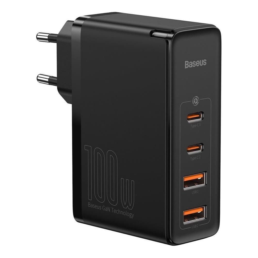 Caricatore Gan2 Pro 2x Usb-a 2x Usb-c 3 A (bsu2726blk)  - Foto 1