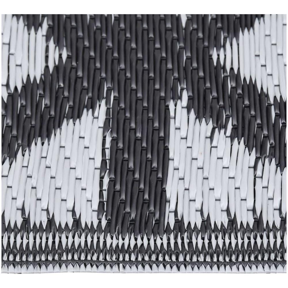 Tappeto Per Esterni Nero 80x250 Cm In Pp - Foto 3