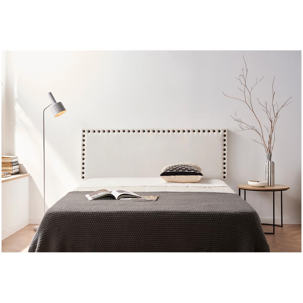 Testiera Imbottita Modena Acualine 130x55x8 Cm - - Foto 2