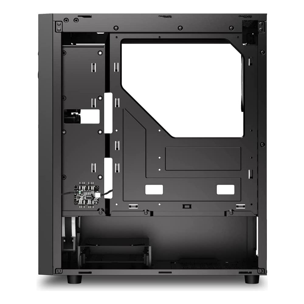 Case RGB Wave Midi Tower ATX / micro ATX / Mini-ITX 3 Porte USB 3.2 Colore Nero (Finestrato) - Foto 5