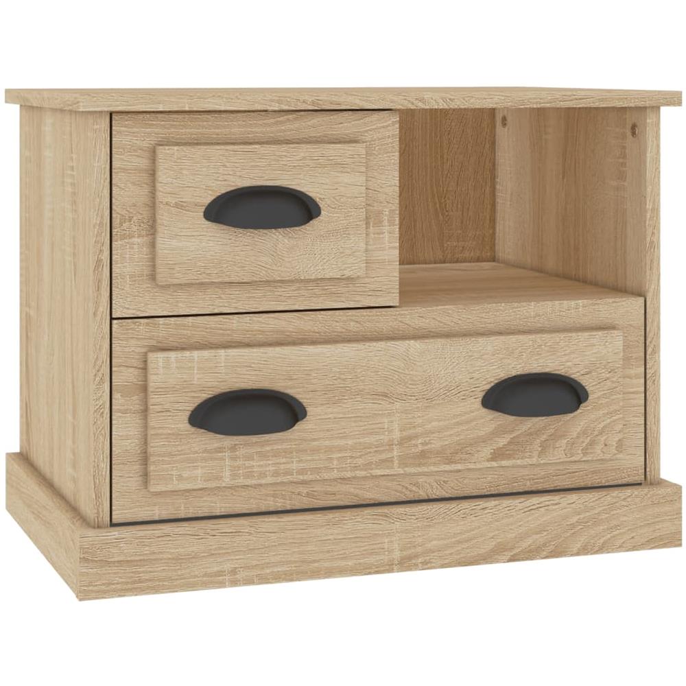 Comodino Rovere Sonoma 60x39x45 Cm - Foto 2