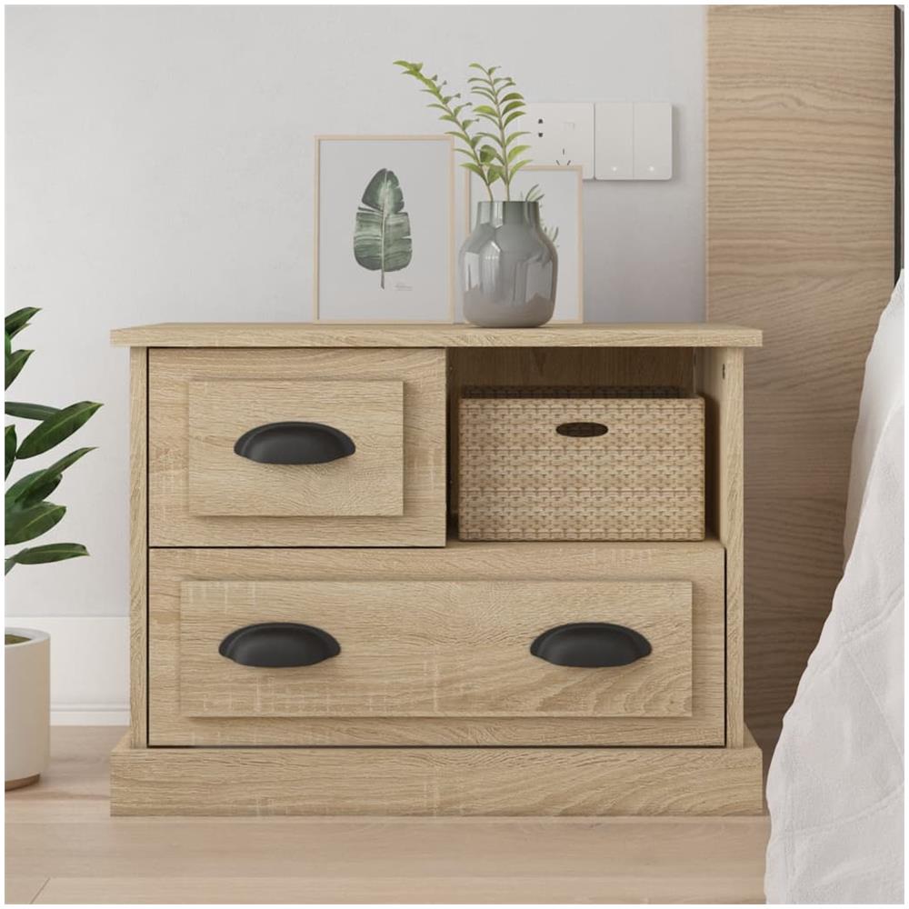 Comodino Rovere Sonoma 60x39x45 Cm - Foto 1
