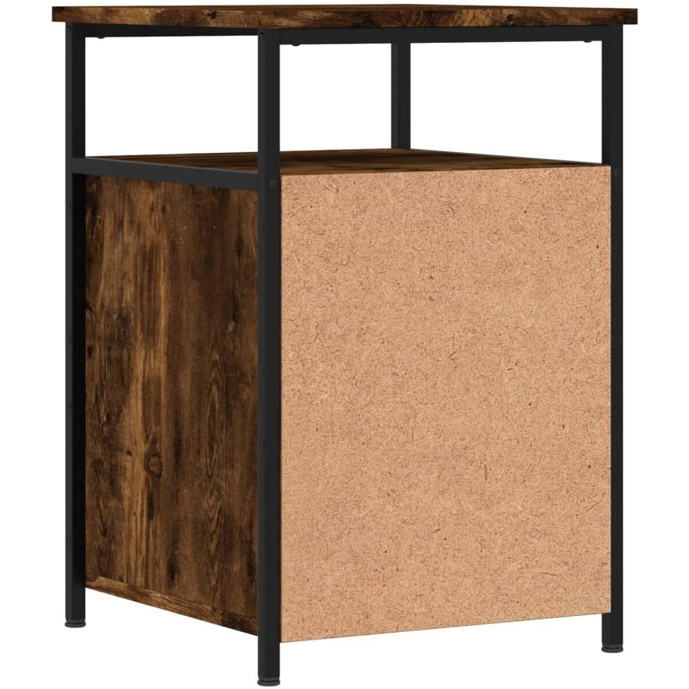 Comodino Rovere Fumo 40x42x60 Cm Legno Multistrato - Foto 7