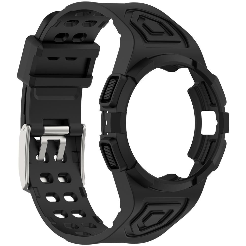Cinturino In Tpu Per Samsung Galaxy Watch 4/5/6 44 Mm Black - Foto 1