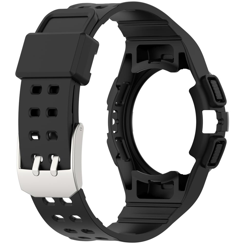 Cinturino In Tpu Per Samsung Galaxy Watch 4/5/6 44 Mm Black - Foto 4