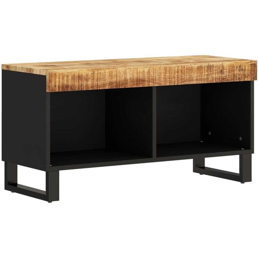 Mobile Porta Tv 85x33x43,5 Cm In Legno Massello Di Mango - Foto 2