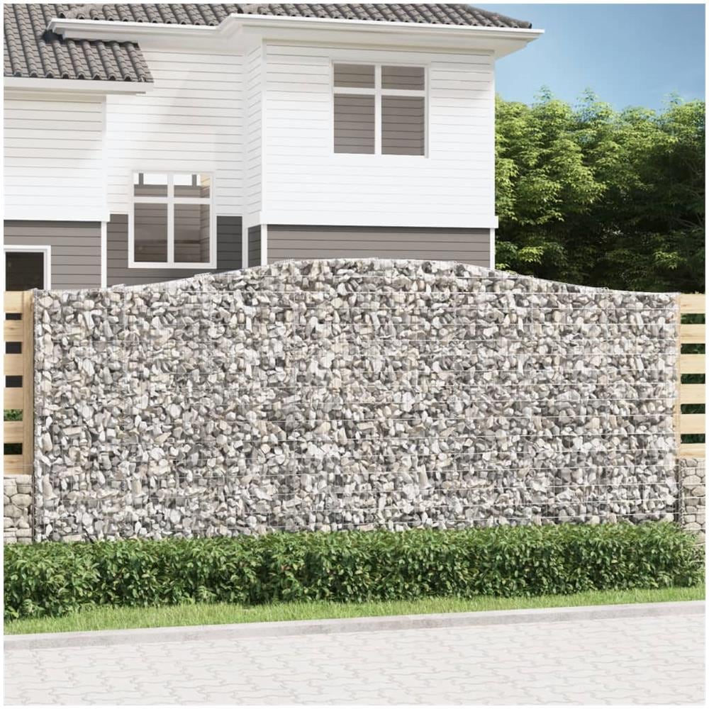 Cesto Gabbione ad Arco 400x50x180/200 cm Ferro Zincato - Foto 1