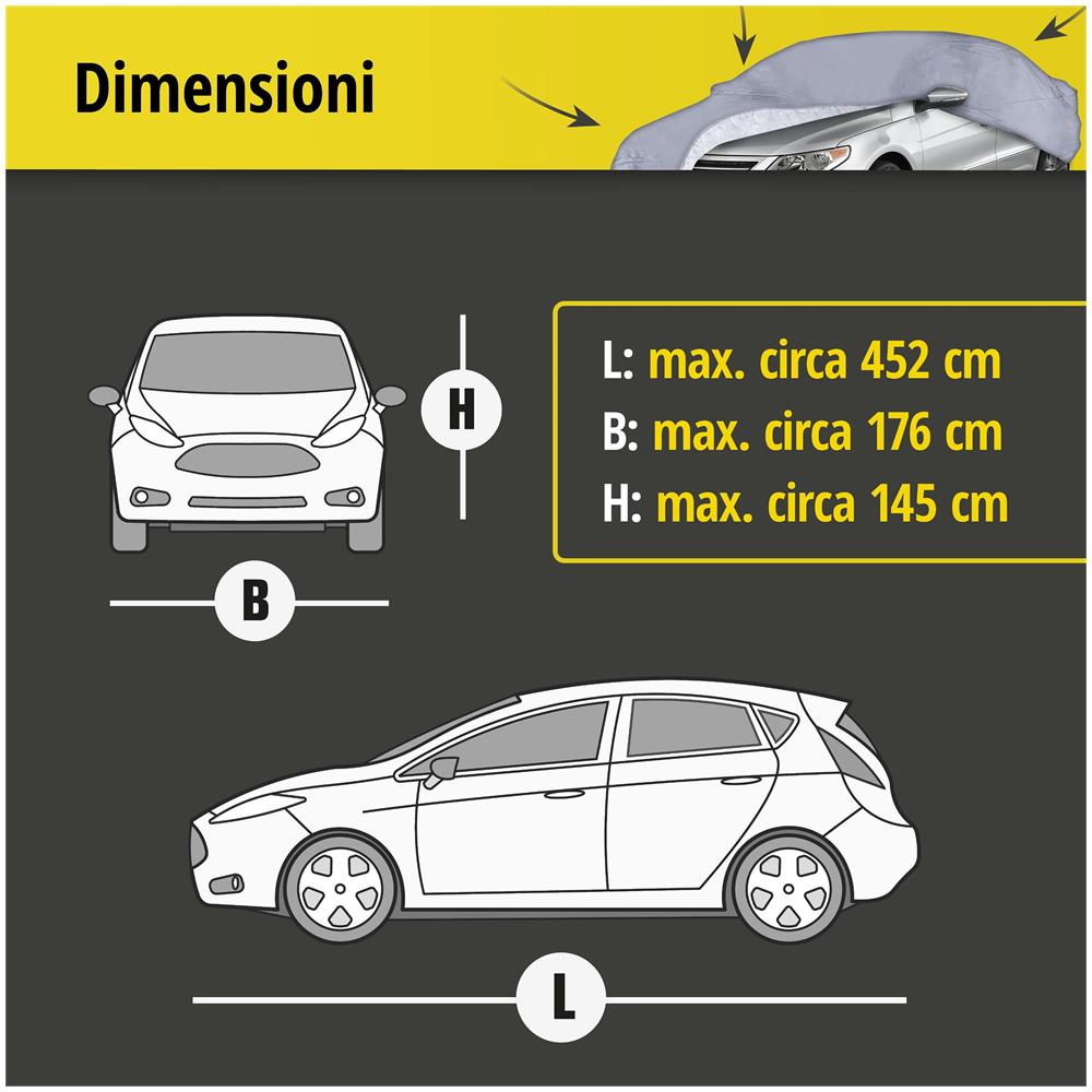 Telone Protettivo All Weather Premium Size 5 Grigio - Foto 7