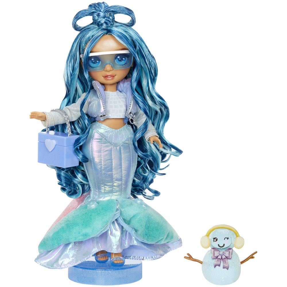 Rainbow High Winter Wonderland Doll- Skyler (Blue) - Foto 1