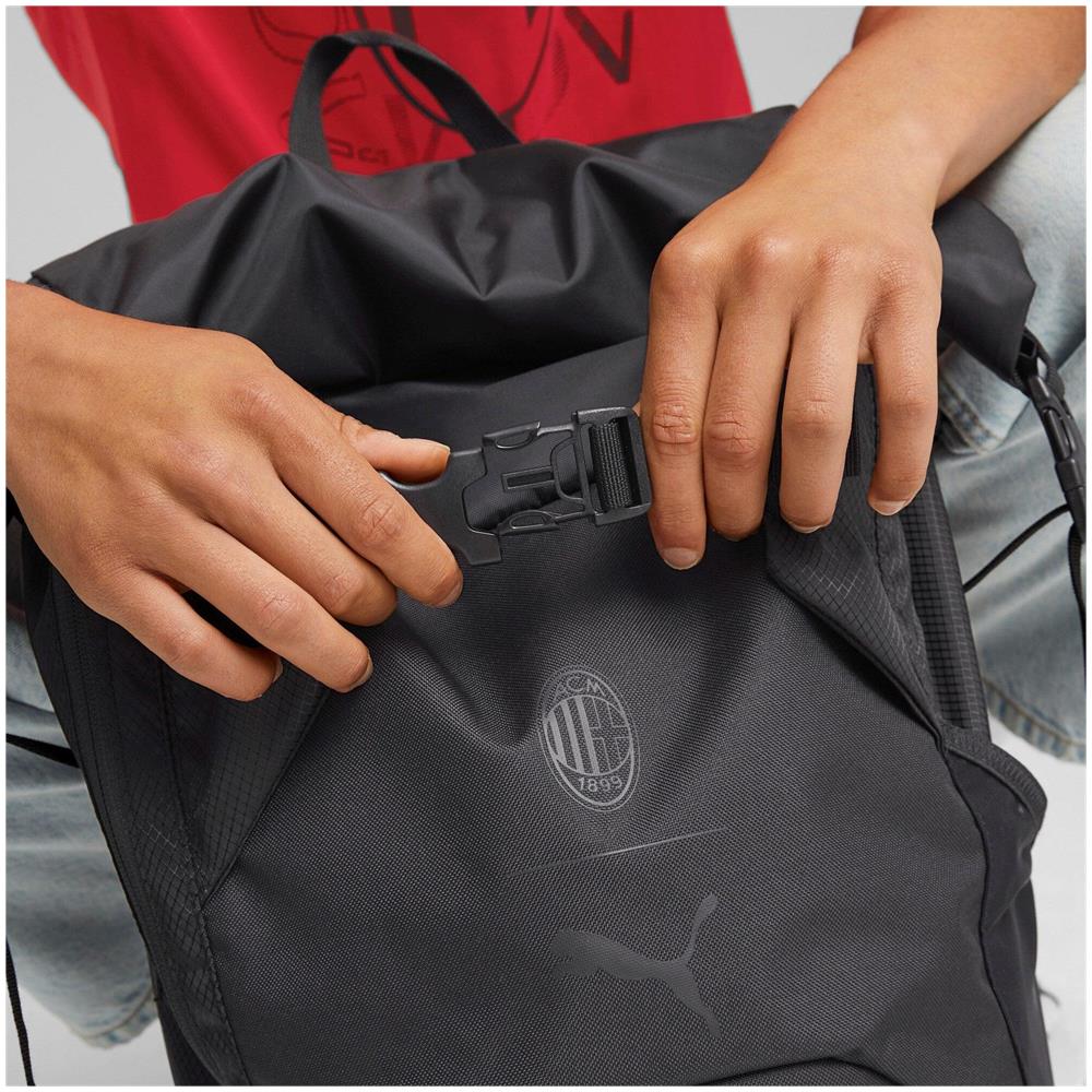 Borsa AC Milan Blackout Rolltop Backpack - Foto 4