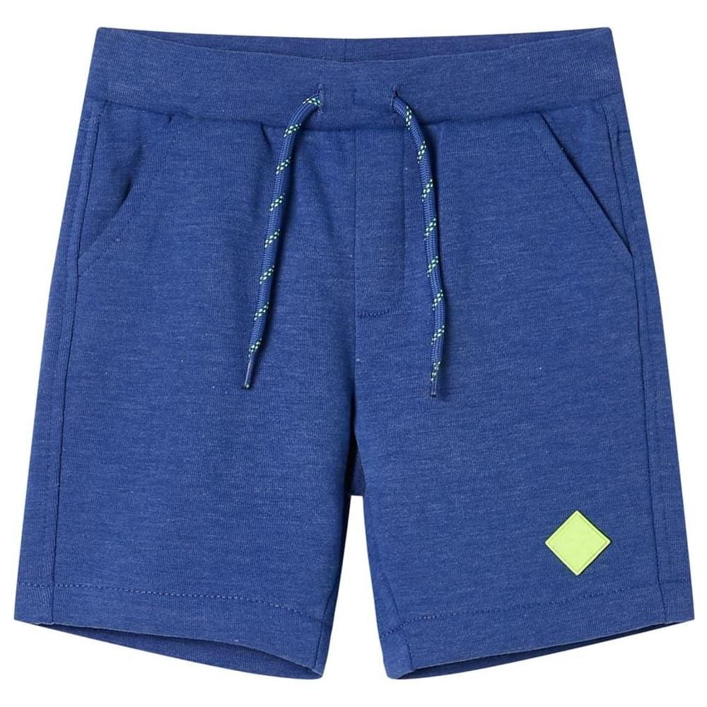 Pantaloncini per Bambini con Coulisse Blu Mélange 116 - Foto 1