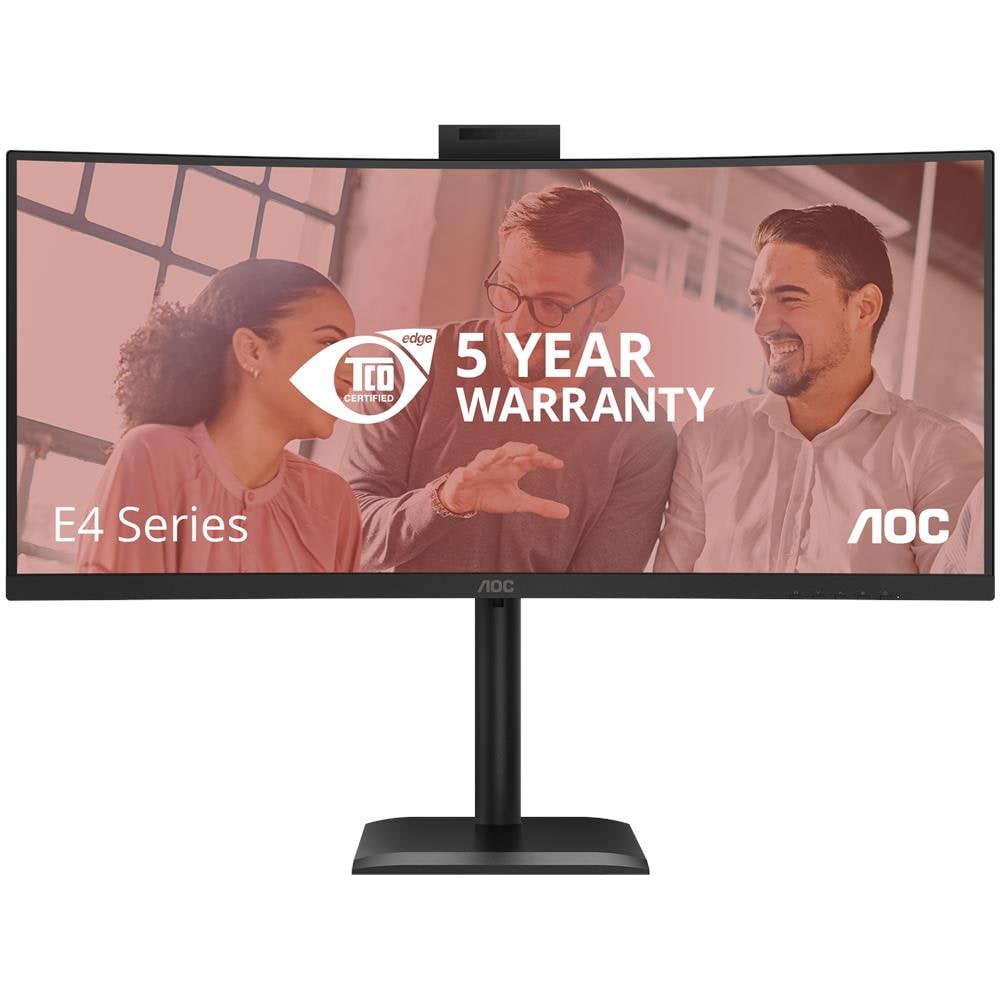 Monitor 34" VA Curvo CU34E4CW UltraWide Quad HD Tempo di risposta 4 ms - Foto 11