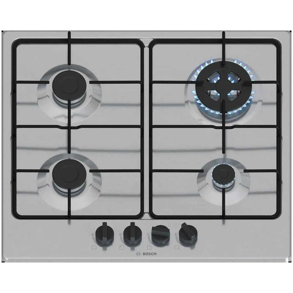 Serie 4 PGH6B5K80 Piano Cottura Acciaio Inox Da Incasso 60 cm Gas 4 Fornelli - Foto 1