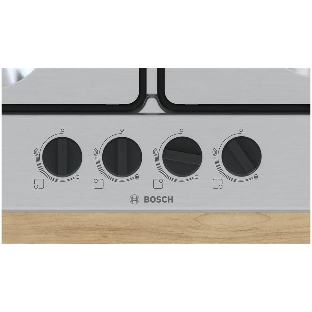 Serie 4 PGH6B5K80 Piano Cottura Acciaio Inox Da Incasso 60 cm Gas 4 Fornelli - Foto 2