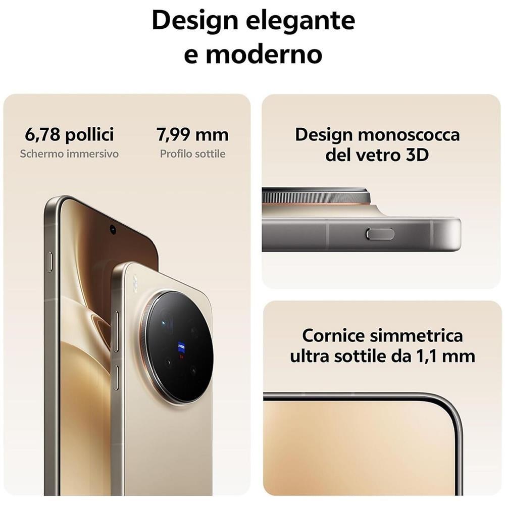 X300 Pro 5G 512GB 16GB Ram Dune Brown - Foto 11