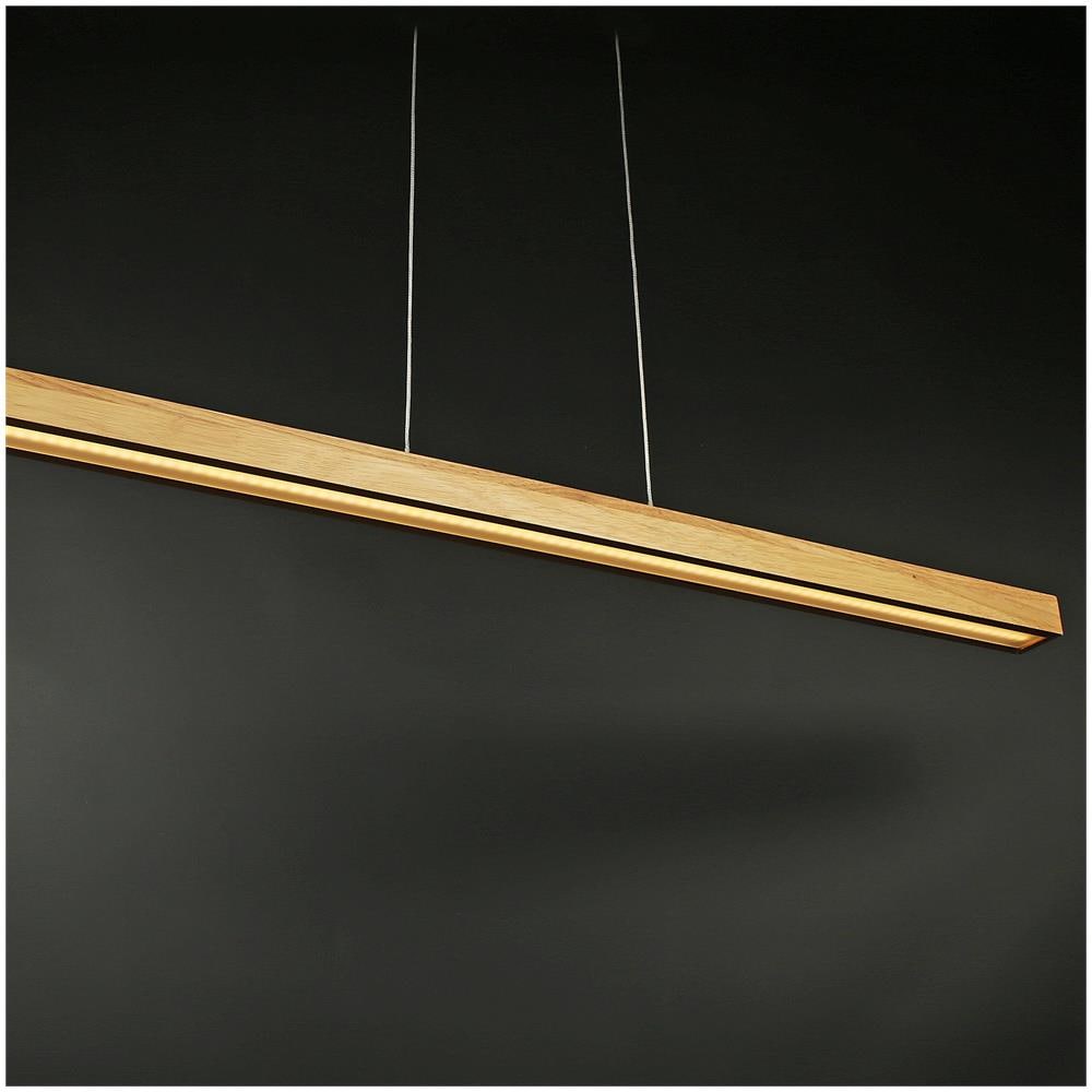 Lampadario Led 121cm Legno - Foto 2