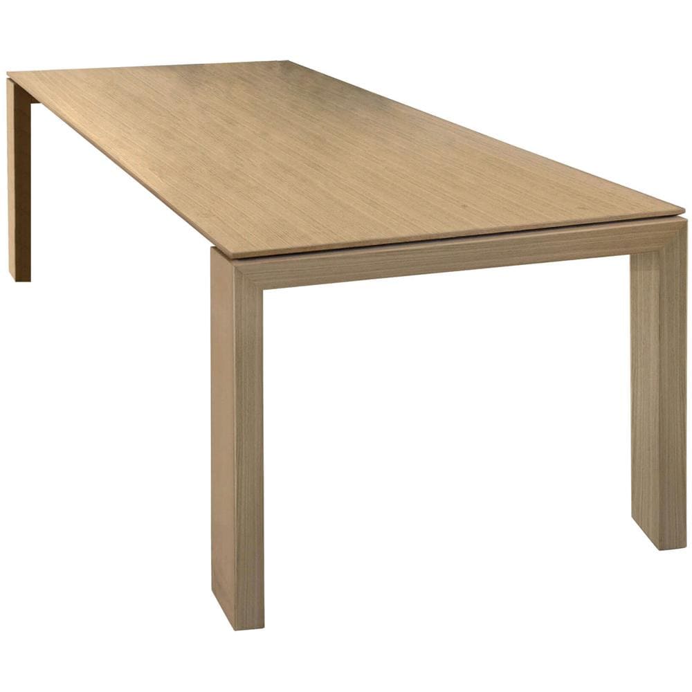Arthur - Tavolo Da Pranzo Moderno Allungabile In Legno - Foto 1
