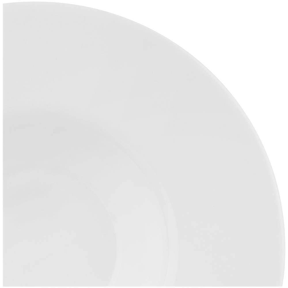 Piatto Fondo Toledo Per Risotto In Vetro Opalino Bianco - Foto 2