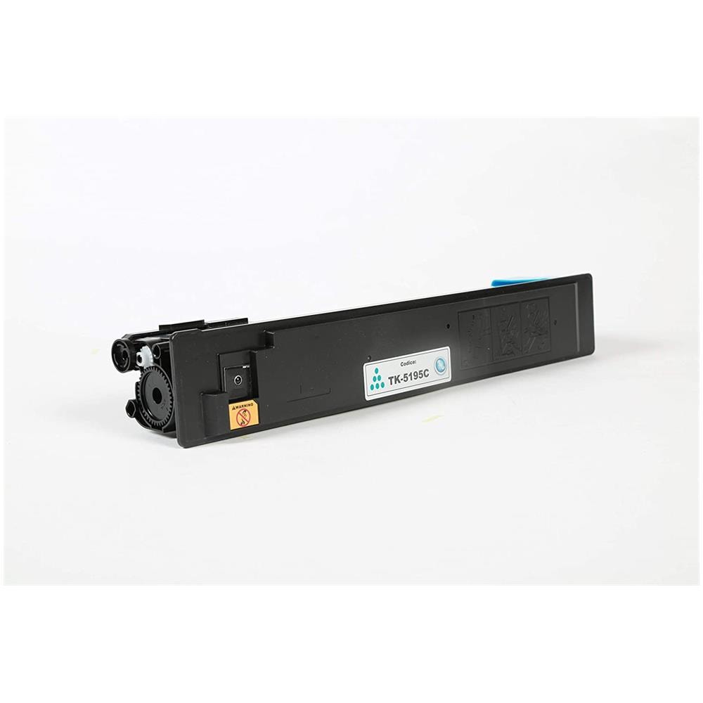 TONER COMPATIBILE - Kyocera Tk-5195c Ciano 1t02r4cnl0 Per Taskalfa 306ci, Taskalfa 307ci Fornito Di Intelligent Chip Capacità 7000 Copie Made In Italy - Foto 2