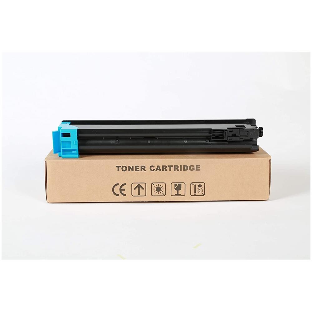 TONER COMPATIBILE - Kyocera Tk-5195c Ciano 1t02r4cnl0 Per Taskalfa 306ci, Taskalfa 307ci Fornito Di Intelligent Chip Capacità 7000 Copie Made In Italy - Foto 5