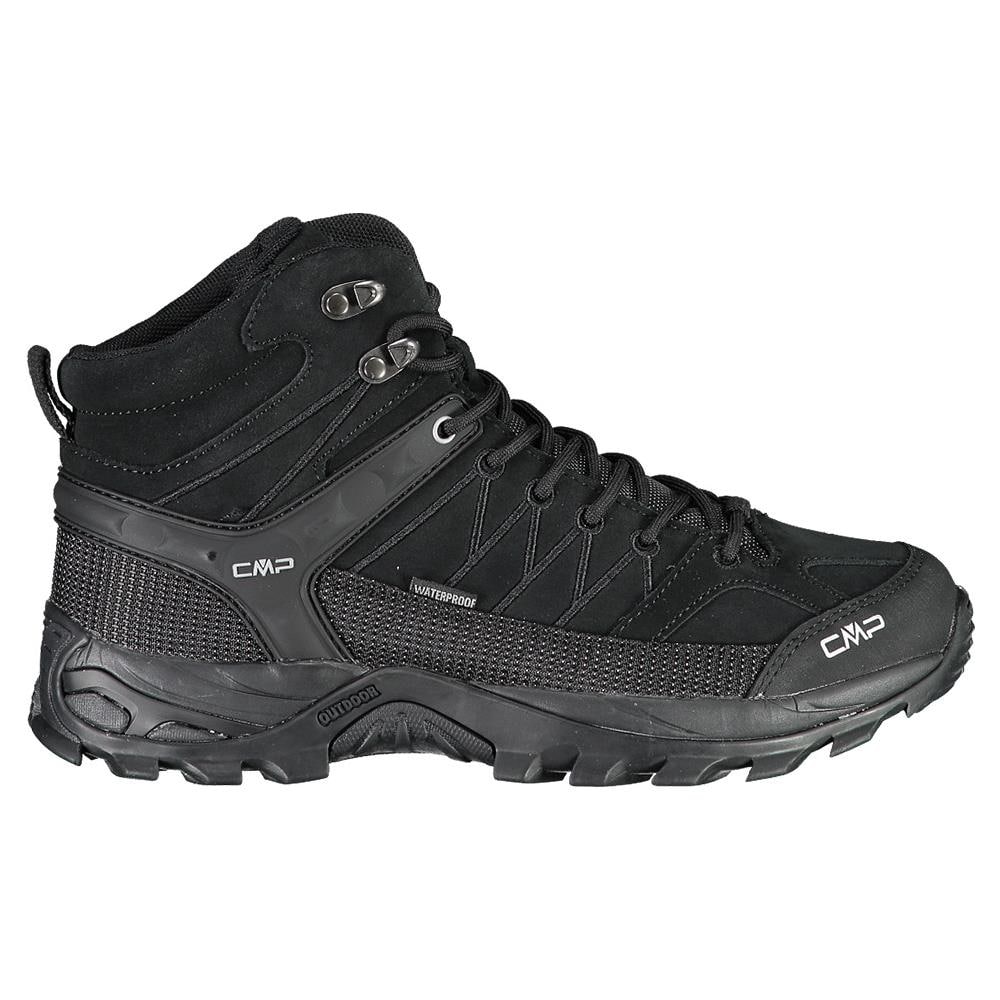 Scarpe Rigel Mid Trekking Shoes Wp Pelle Nero Vibram - Black-black Eu 46.0 - Foto 1