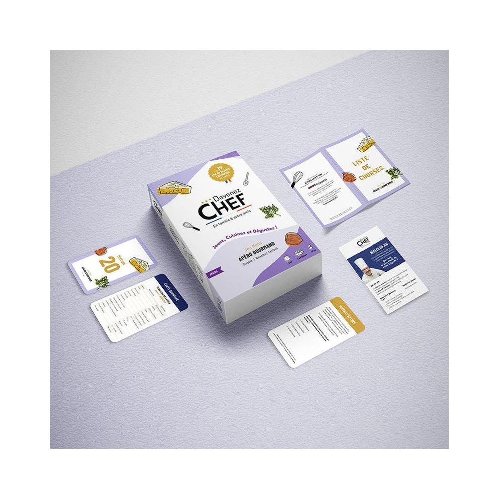 Devenez Chef - Gioco Menu Aperitivo Gourmet - In Francese - Foto 2