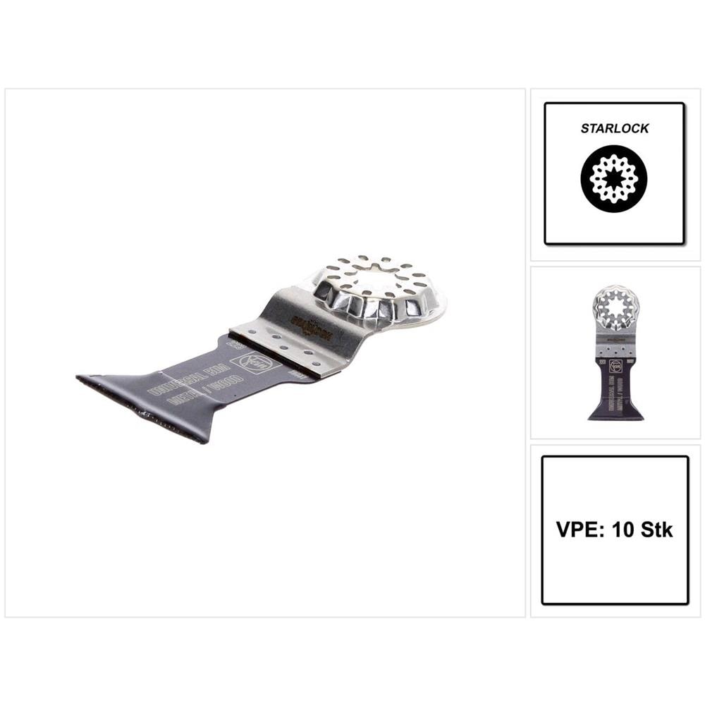 E-cut Universal Starlock Lama Da Taglio 55 X 44 Mm / Bimetal - 10 Pz. (63502223240)  - Foto 1