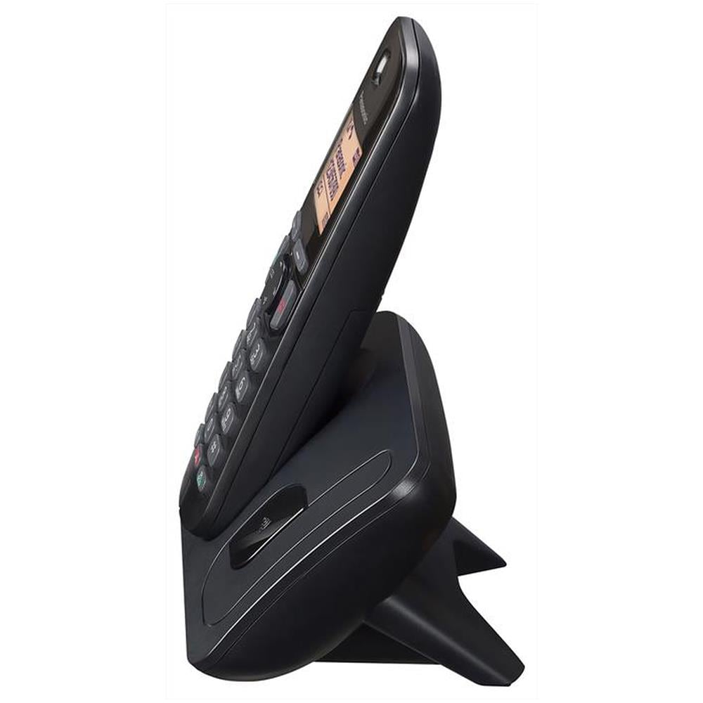 Telefono Cordless Digitale per Anziani KX-TGC250 con Identificatore di Chiamata e Vivavoce Colore Nero - Foto 2