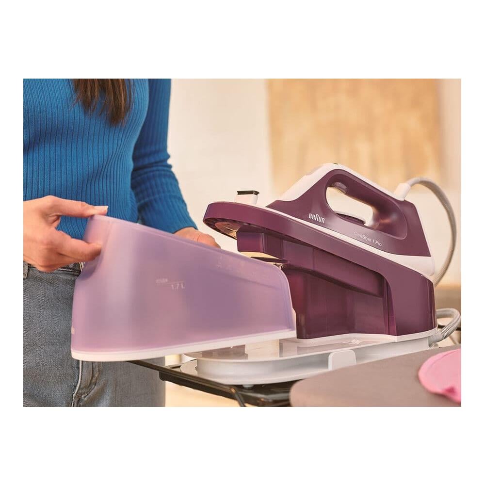 CareStyle 1 Pro Ferro da Stiro con Caldaia Continua Potenza 2400 Watt Colore Viola - Foto 5