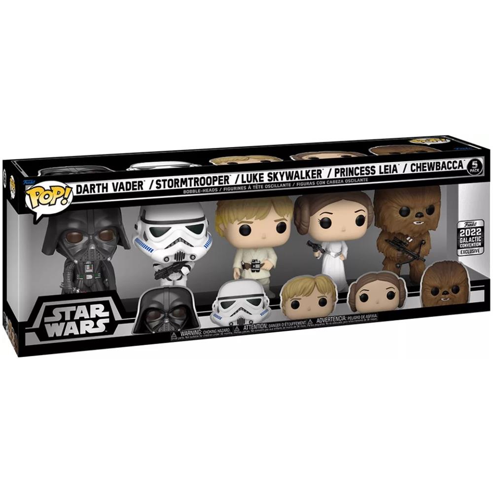 Pop! 5-pack: Star Wars: Episode Iv - A New Hope - 2022 Galactic Convention Exclusive - Foto 2