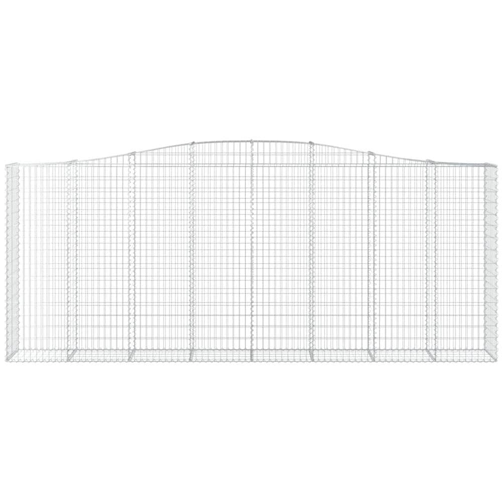 Cesto Gabbione Ad Arco 400x50x160/180 Cm Ferro Zincato - Foto 4