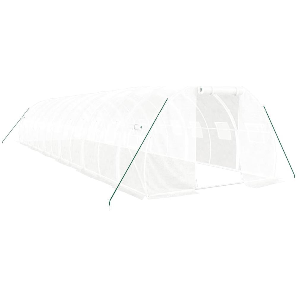 Serra Con Telaio In Acciaio Bianco 36 M 12x3x2 M - Foto 2